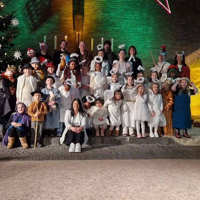 Gruppenfoto Improkrippenspiel2024